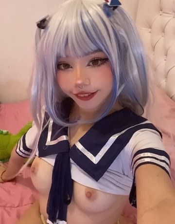 JOVENCITA COSPLAYER JUGANDO CON SU COÑO CALIENTE DREAMYMOO